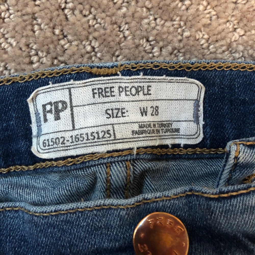 Free people ripped jeans